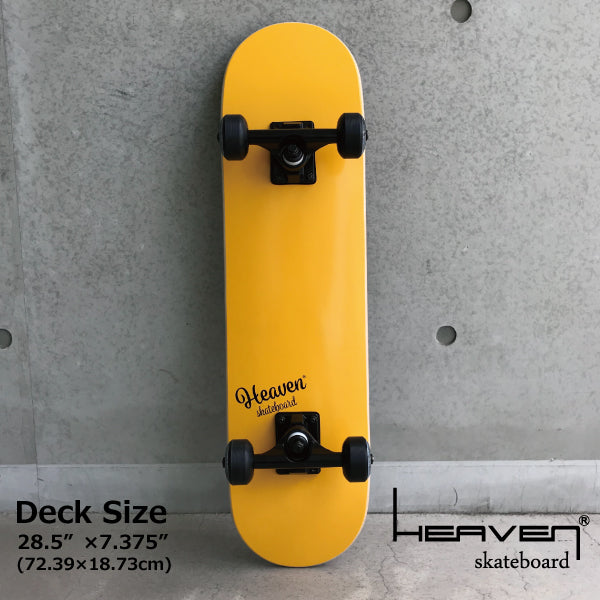 Skateboard Complete Junior<br> Vitamin 28.5×7.375 HEAVEN JUNIOR SKATE COMPLETE<br> SORBET ORANGE Sherbet Orange Skateboard Pro Spec Complete Product High Quality For Kids JASA Membership For Beginners to Super Kids Special Price
