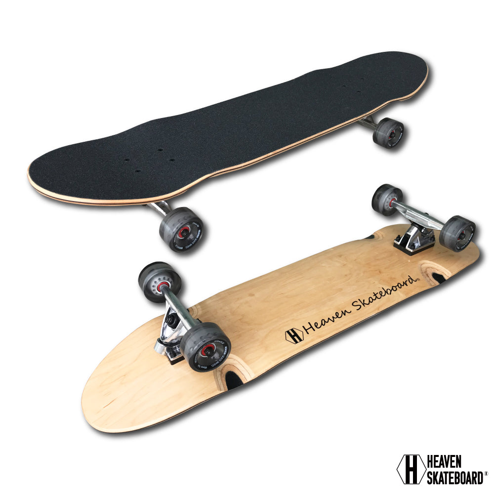 Long Skateboard <br>HEAVEN CARDIF 36 inches approx. 91.4 x 22.2 cm<br> High quality, most popular size long skateboard<br> Heaven Cardiff 36 inch Snowboard Surfing Off-Training Long Skateboard Long Skate Surf Skate