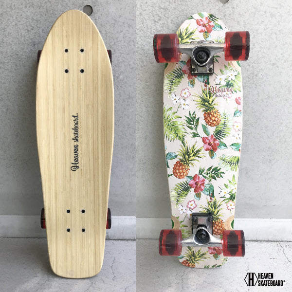 Cruiser Skate Cruising Skate HEAVEN Aloha Cruiser Complete 28 inch Heaven Skateboard Skate sk8 SKATEBOARD City Ride