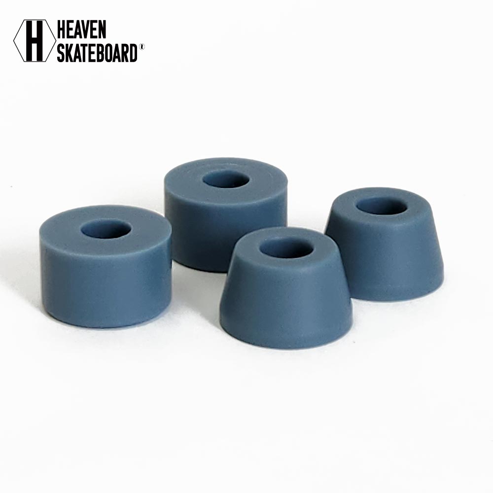 HEAVEN Skateboard Truck Bushing Rubber<br> Soft Cush Bushing Set, 1 Set, Heaven Soft Bush SHR78A, Blue<br> Surf Skate Long Skateboard for UPS-TRUCK