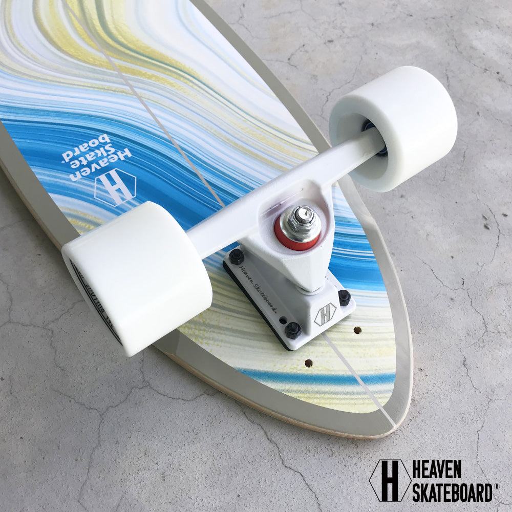 Skateboard Surf Skateboard HEAVEN CLIFFS30 Heaven Cliffs 30 inch Skateboard Looks and feels like surfing Short deck Top action Pumping Bottom turn Cutback practice Muscle training cruising board