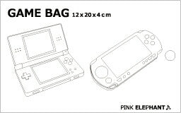 <BR>あす楽対応<BR>ピンクエレファント <BR>ゲームバック カラー:8色展開<BR>旅行に!クッション性に優れたウエットスーツ素材!<BR>化粧ポーチとして、小物入れとしても大活躍<BR>マチのあるカラフルポーチ<BR>