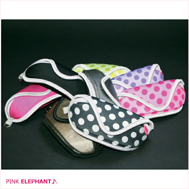 PINK ELEPHANT SUNGLASS CASE<BR>ピンクエレファント サングラスケース<BR>