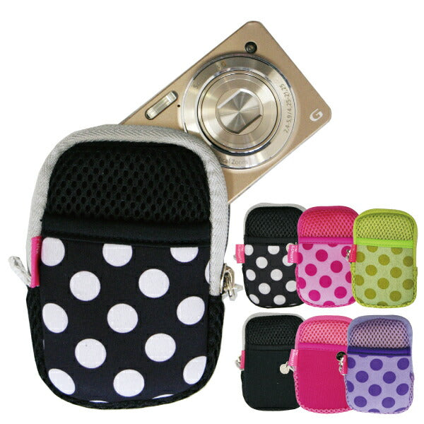 <br><br> PINK ELEPHANT CAMERA CASE PNKDOT<br> Pink Elephant Camera Case Color: Pink Dot <br>
