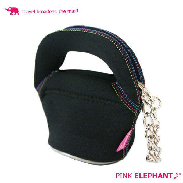 <BR>【】<BR>ピンクエレファント <BR>キャンディーバック BLK(ブラック)<BR>【旅先でのアクセサリー入れに!キャンディなどを入れて持ち歩くのにも!ゴルフボールが3個入ります!】<BR><BR>(P16Sep15) 20P05Dec15 5002014