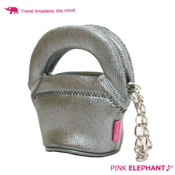 <BR>【】<BR>ピンクエレファント <BR>キャンディーバック D.SLV(ダークシルバー)<BR>【旅先でのアクセサリー入れに!キャンディなどを入れて持ち歩くのにも!ゴルフボールが3個入ります!】<BR><BR>(P16Sep15) 20P05Dec15 5002014