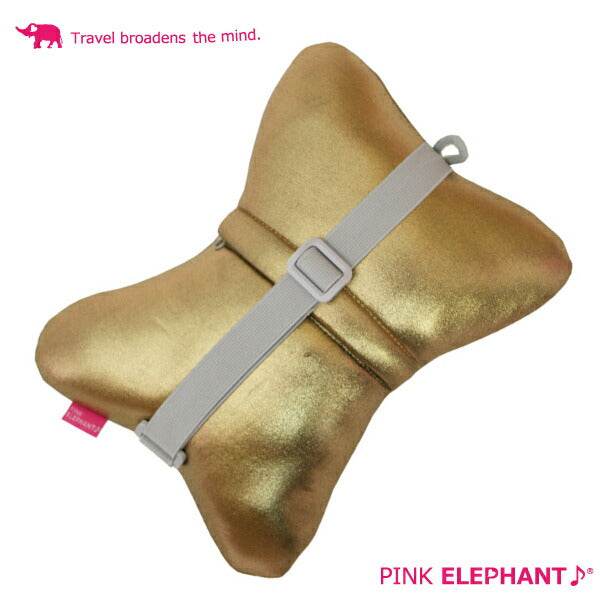 PINK ELEPHANT Pink Elephant<br> Travel cushion color: DG (dark gold) <br>This will make you feel super relaxed when you're traveling! Of course, it's also great for everyday naps and driving! <br><br>