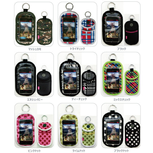 <BR>PINK ELEPHANT <BR>SMART TOUCH CASE<BR>ピンクエレファント <BR>スマートタッチケース<BR>【スマホ ケース ハイキング 登山 ラン マラソン i-phone ポーチ 携帯ケース】<BR>