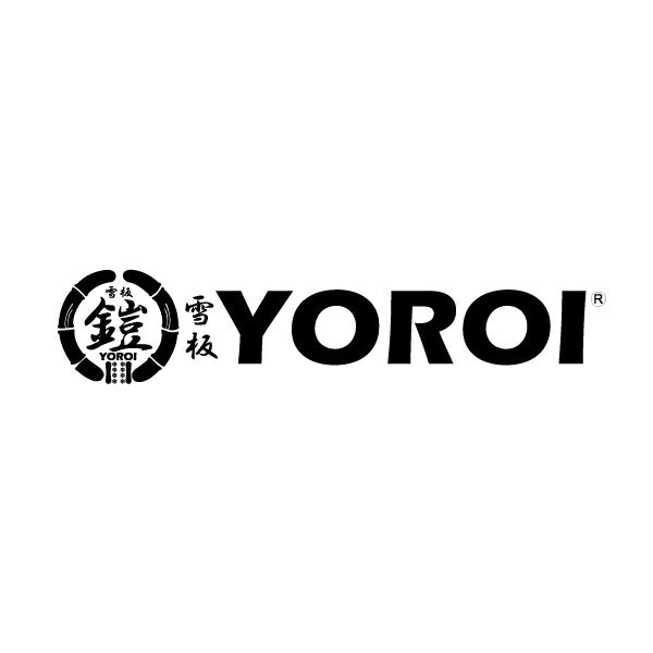 YOROI STICKER 185×46mm<br>ヨロイ ステッカー ヨコ<br>STICKER<br>