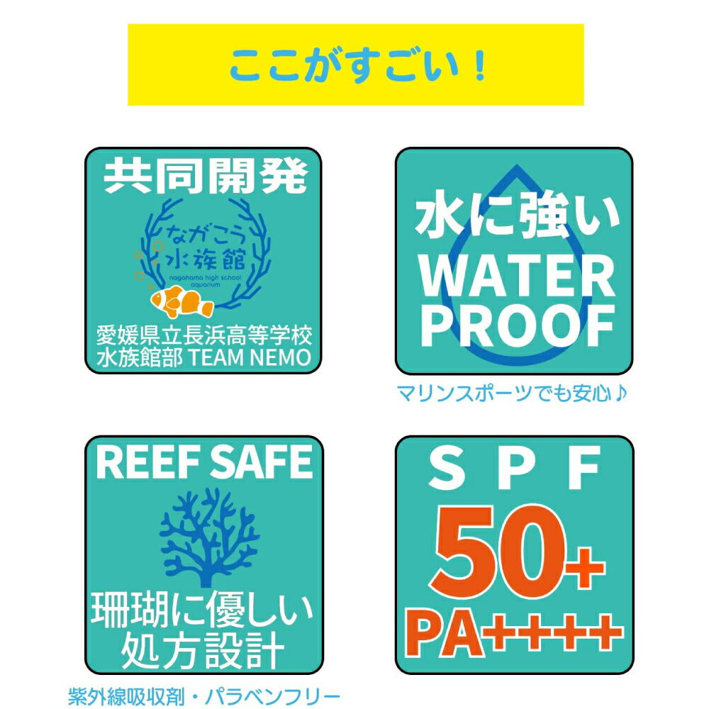 JELLYS GUARD SUNCREEEN Jellyfish Repellent Sunscreen Cream 50mL / NET WT.1.6 OZ SPF50+ PA++++