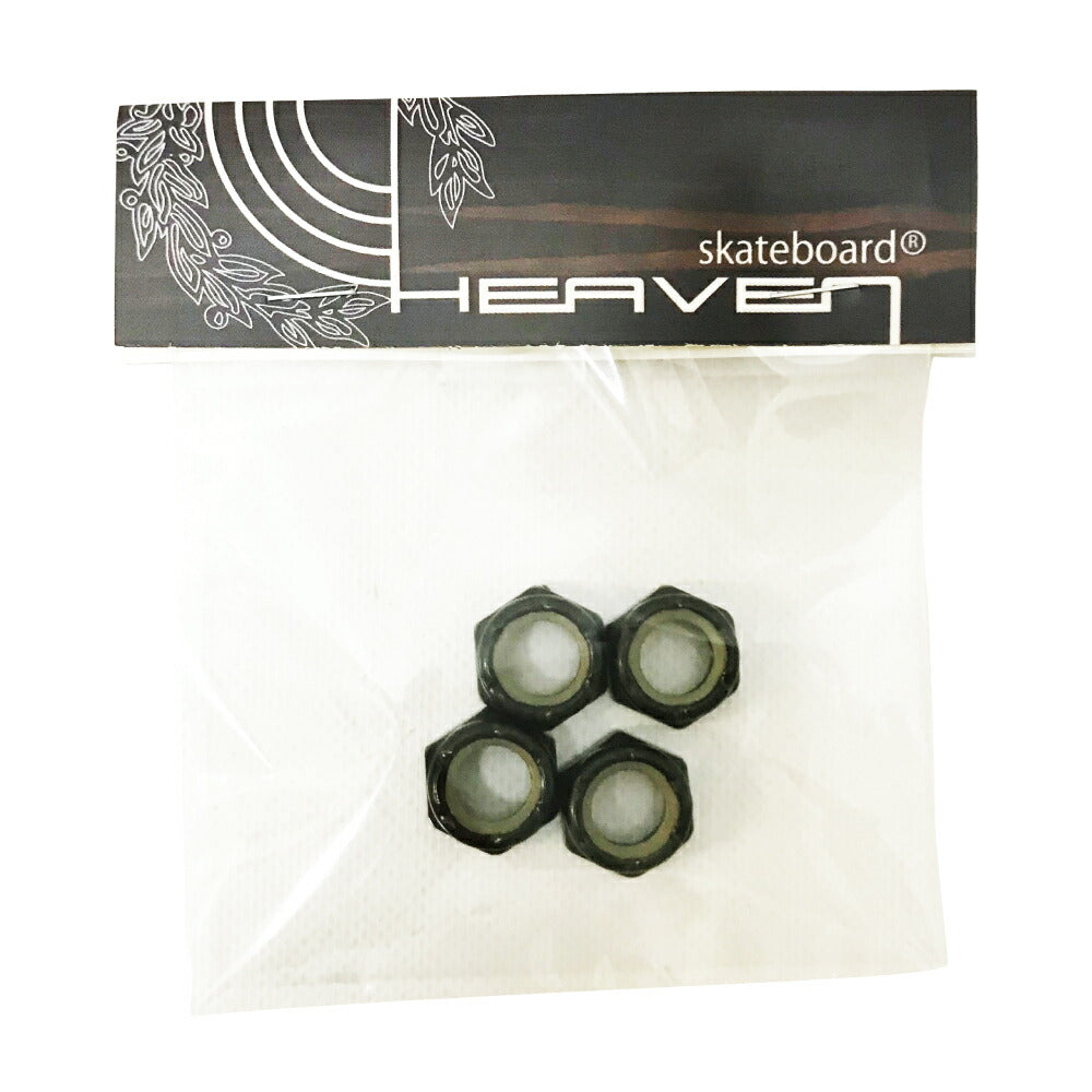 <br> Kingpin Nuts for Skateboard Trucks 4pcs Nuts<br> HEAVEN SKATEBOARD