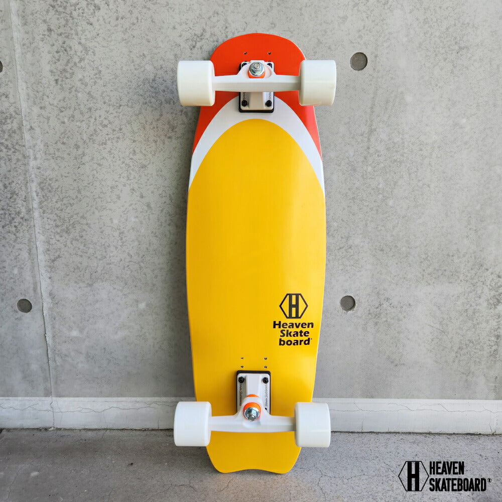 Skateboard Surf Skateboard HEAVEN Manhattan31 Heaven Manhattan 31 Skateboard Surfing Off-training Experience surfing on the street even when there are no waves Quick and sticky turns Perfect for practicing bottom turns and cutbacks