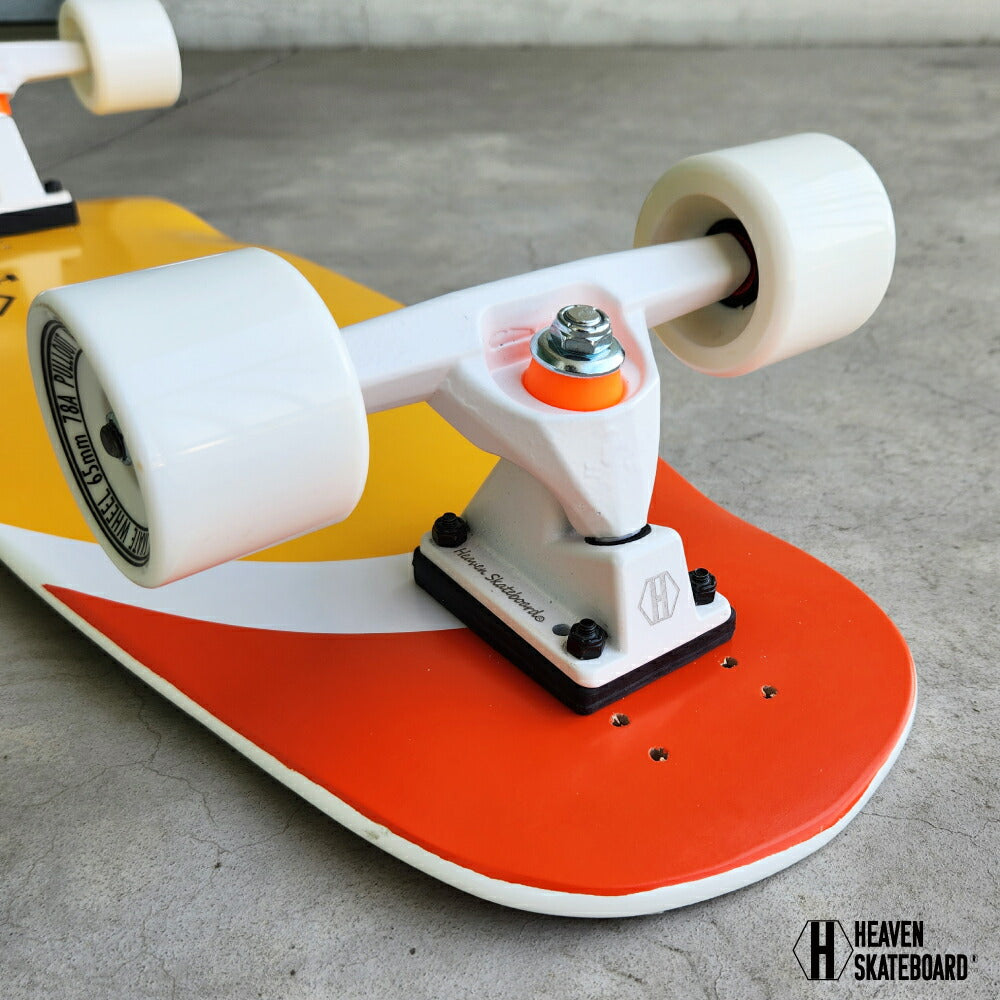 Skateboard Surf Skateboard HEAVEN Manhattan31 Heaven Manhattan 31 Skateboard Surfing Off-training Experience surfing on the street even when there are no waves Quick and sticky turns Perfect for practicing bottom turns and cutbacks