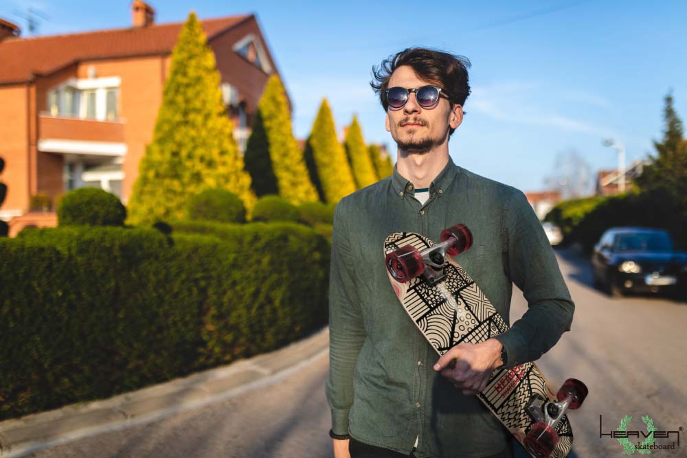 スケボーウィール ロンスケウィール 78A 62ミリ ロングスケートボードタイヤ クルーザースケート用コマ スケートボード用タイヤ クリアレッド