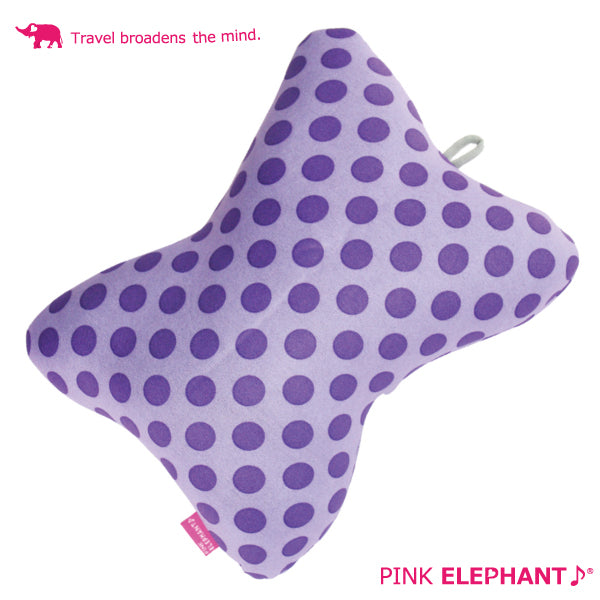 PINK ELEPHANT Pink Elephant<br> Travel cushion color: PPLDOT (purple dot)<br> This will make you feel super relaxed when you're traveling! Of course, it's also great for everyday naps and driving! <br><br>