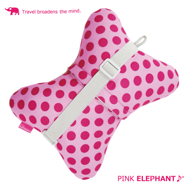 PINK ELEPHANT Pink Elephant<br> Travel cushion color: PNKDOT <br>This will make you feel super relaxed when you're traveling! Of course, it's also great for everyday naps and driving! <br><br>