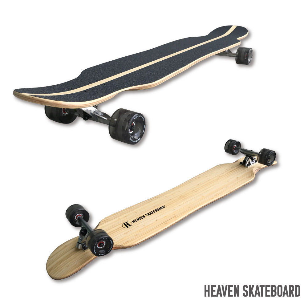 HEAVEN Peter Ride 46 inch long skateboard, approx. 116.8 x 22.8 cm, dancing style! High quality long skateboard, HEAVEN Peter Ride 46 inch, off-training for snowboarding and surfing, long skateboard, surf skate, special price for special reason