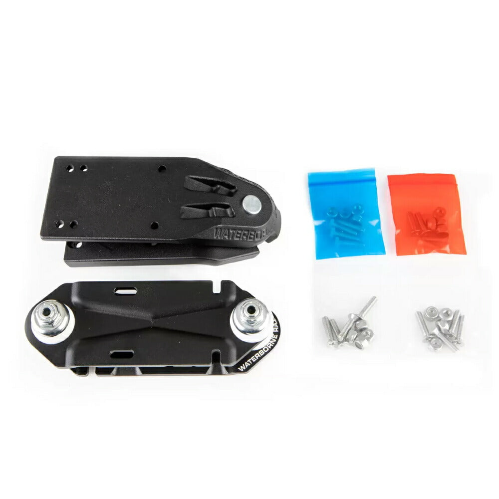 Skateboard Truck Adapter WATERBORNE SURF AND RAIL ADAPTER SET Waterborne Surf and Rail Adapter Longboard Surf Skate Surfing Snowboard Off-Training