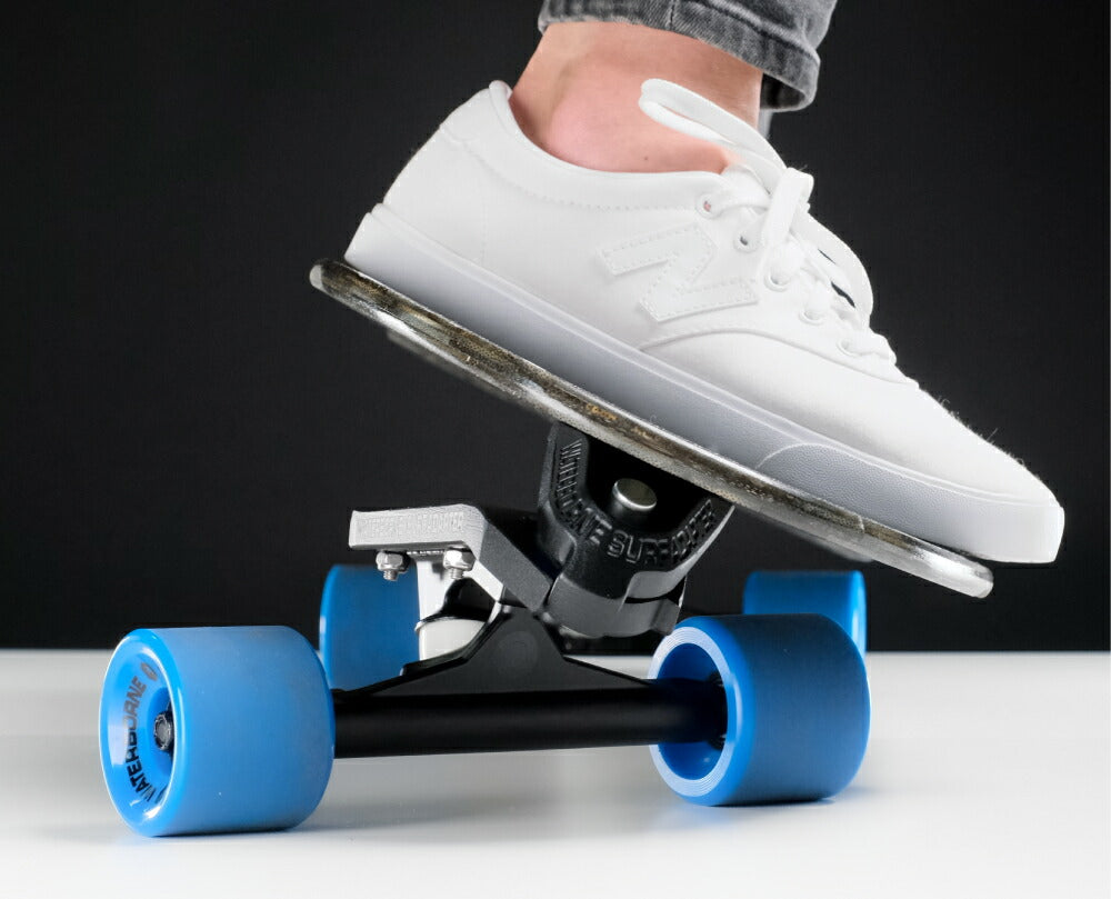 Skateboard Truck Adapter WATERBORNE FIN SYSTEM SURF AND RAIL ADAPTER Waterborne Fin System Surf & Rail Adapter Magical part that allows you to enjoy 3 different patterns with one unit For longboarding and surf skating
