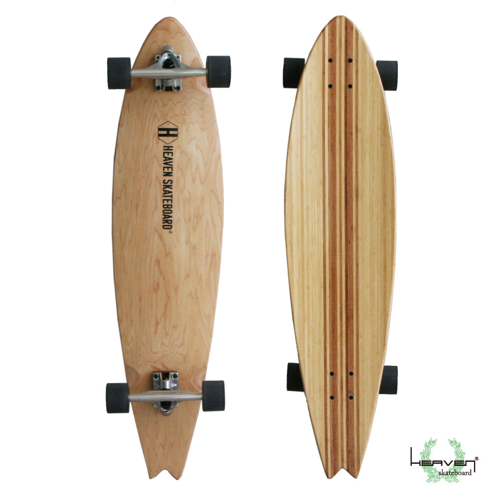 Long skateboard HEAVEN Malibu 39 inches approx. 100.3 x 24.1 cm Surf skate Cruising Slalom! High quality long skateboard Heaven Malibu 39 inches Snowboard surfing off-training Long skateboard Long skate Surf skate Special price for special reasons