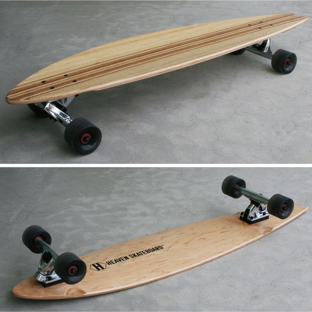 Long skateboard HEAVEN Malibu 39 inches approx. 100.3 x 24.1 cm Surf skate Cruising Slalom! High quality long skateboard Heaven Malibu 39 inches Snowboard surfing off-training Long skateboard Long skate Surf skate Special price for special reasons