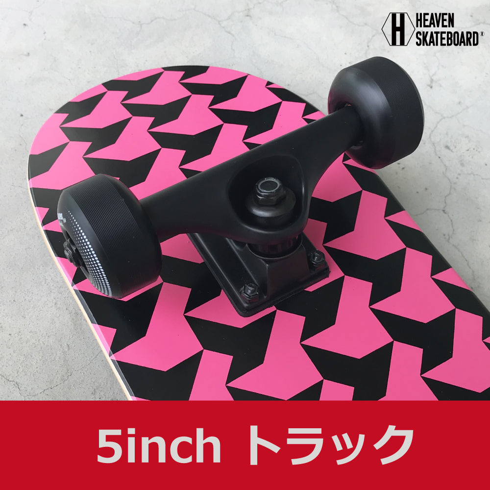 Skateboard Complete<br> 31 x 7.75 inches<br> HEAVEN SKATEBOARD Skateboard Finished Product 100% Canadian Maple High Quality<br> JASA member. Suitable for beginners to advanced users. Popular reprint of GEOMETORY_D