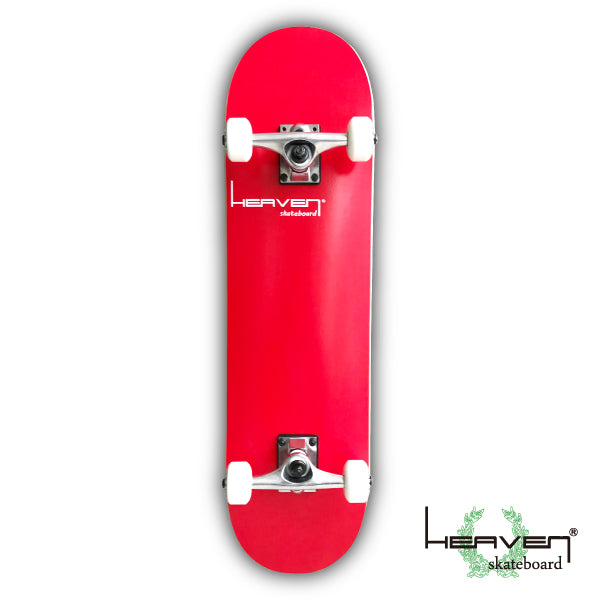 スケートボード<br>コンプリート<br>Vitamin 31×8 HEAVEN PERFECT SKATE COMPLETE<br>カラー:レッド Red<br>1番人気のハイスペックモデル 1番人気のサイズ 高品質 カナディアンメープル<br>ヘブン スケボー<br>スケートボード コンプリート コンプリ