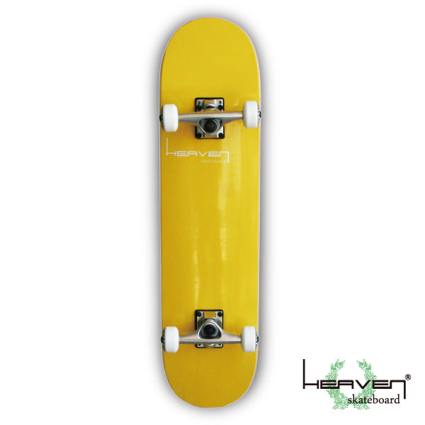 スケートボード コンプリート<br>Perfect Vitamin おすすめ31×8inch<br>HEAVEN SKATEBOARD スケボー完成品<br>ハイスペック プロスペック高品質<br>JASA加盟 初心者からプロ並上級者まで<br>大人気イエロー