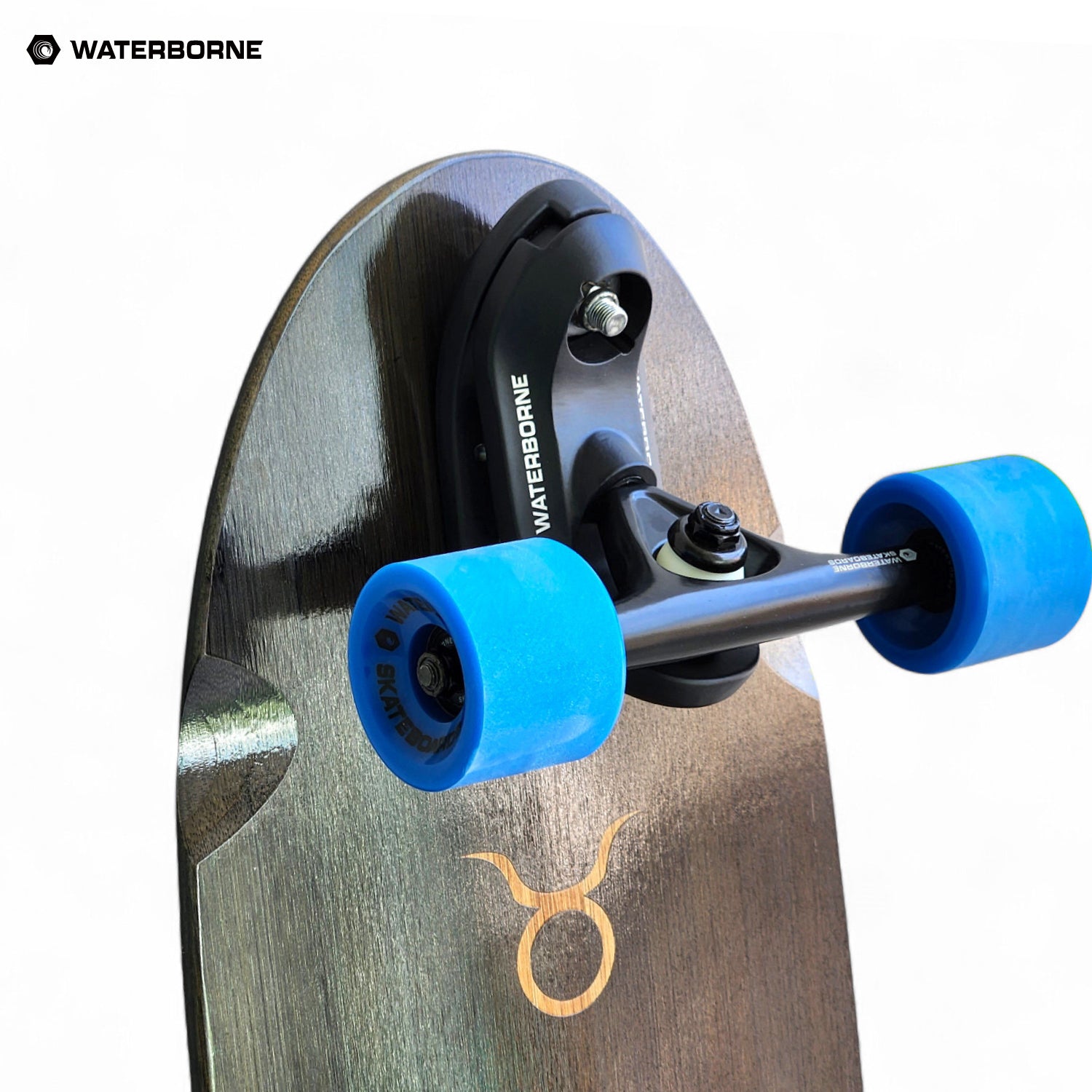 【サーフスケート】DREAM TAURUS BLACK BAMBOO(ドリームタウラス ブラックバンブー)WATERBORNE ドリームトラック搭載 完成品スケートボード 32インチ×10.5 ワイドデッキ カービング 初心者 上級者 安定感抜群 街乗り オフトレ 練習用にも