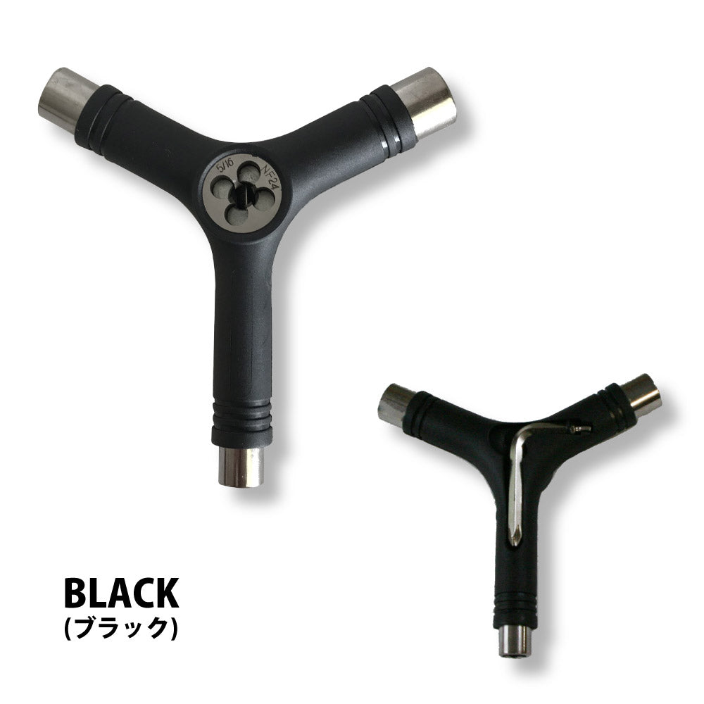 ヘブンマルチスケートボードツールY字ツールHEAVENSKATEBOARDY-TOOL5色展開ブラックブルーオレンジグリーンイエロースケーター必須アイテムマルチツールスケートボードスケボーsk8タップ切りもあるおしゃれ