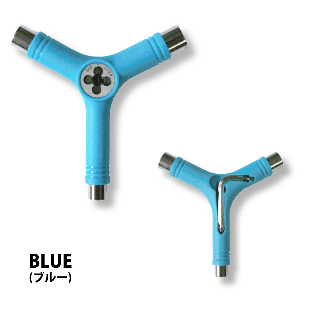 ヘブンマルチスケートボードツールY字ツールHEAVENSKATEBOARDY-TOOL5色展開ブラックブルーオレンジグリーンイエロースケーター必須アイテムマルチツールスケートボードスケボーsk8タップ切りもあるおしゃれ