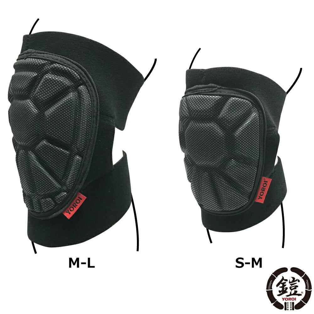 膝プロテクター膝サポーターニーガード鎧KNEESUPPORTYR084YOROINJKNEEヨロイソフトパット衝撃吸収膝パッドニーパッドスノーボードスケートボードスキーバイクダウンヒルハーフパイプスラローム