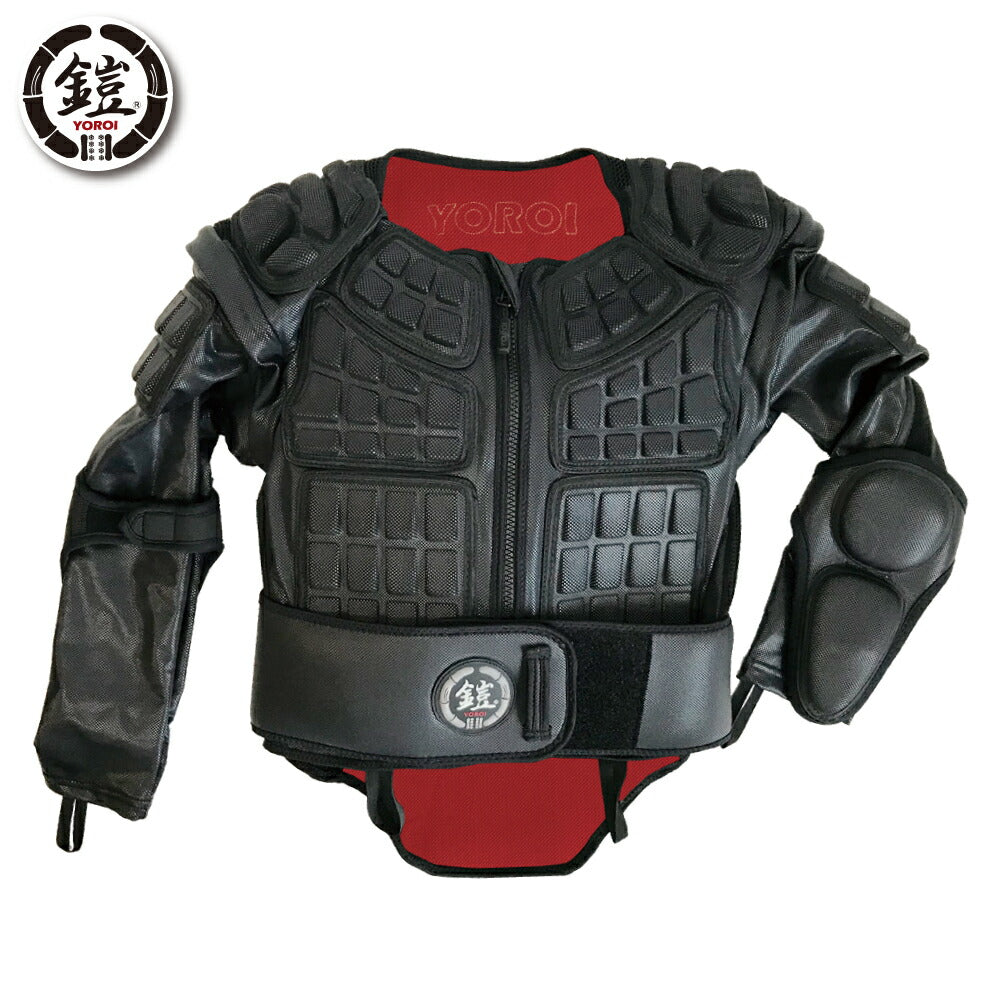 Snowboarding, skiing, upper body, junior jacket protector, YOROI WAKA POWER  VESJACK II, It can be used as a jacket or a vest!, Back protector for kids 