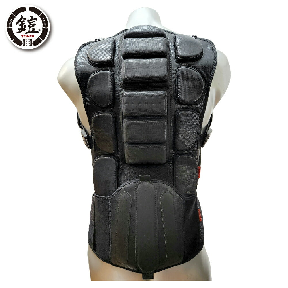 <br> Snowboarding Skiing Upper Body Back Protector<br> YOROI TAIKAN BACK GUARD POWER<br> Back protector for adults, back protector, upper body armor, free size<br> Spinal Cord Back