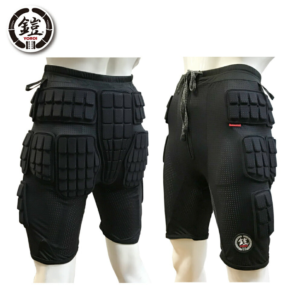 Snowboarding, Skiing, Hip Protector, Hip Pad, Yoroi, Yoroi YS515II, YOROI AIRLY SHORT II, Airy Short 2 Pants, All Seasons, Short Pants Protector, Skateboarding, Horse Riding, Bike, BMX, Off-Road, Lightweight and Strong, Parkour