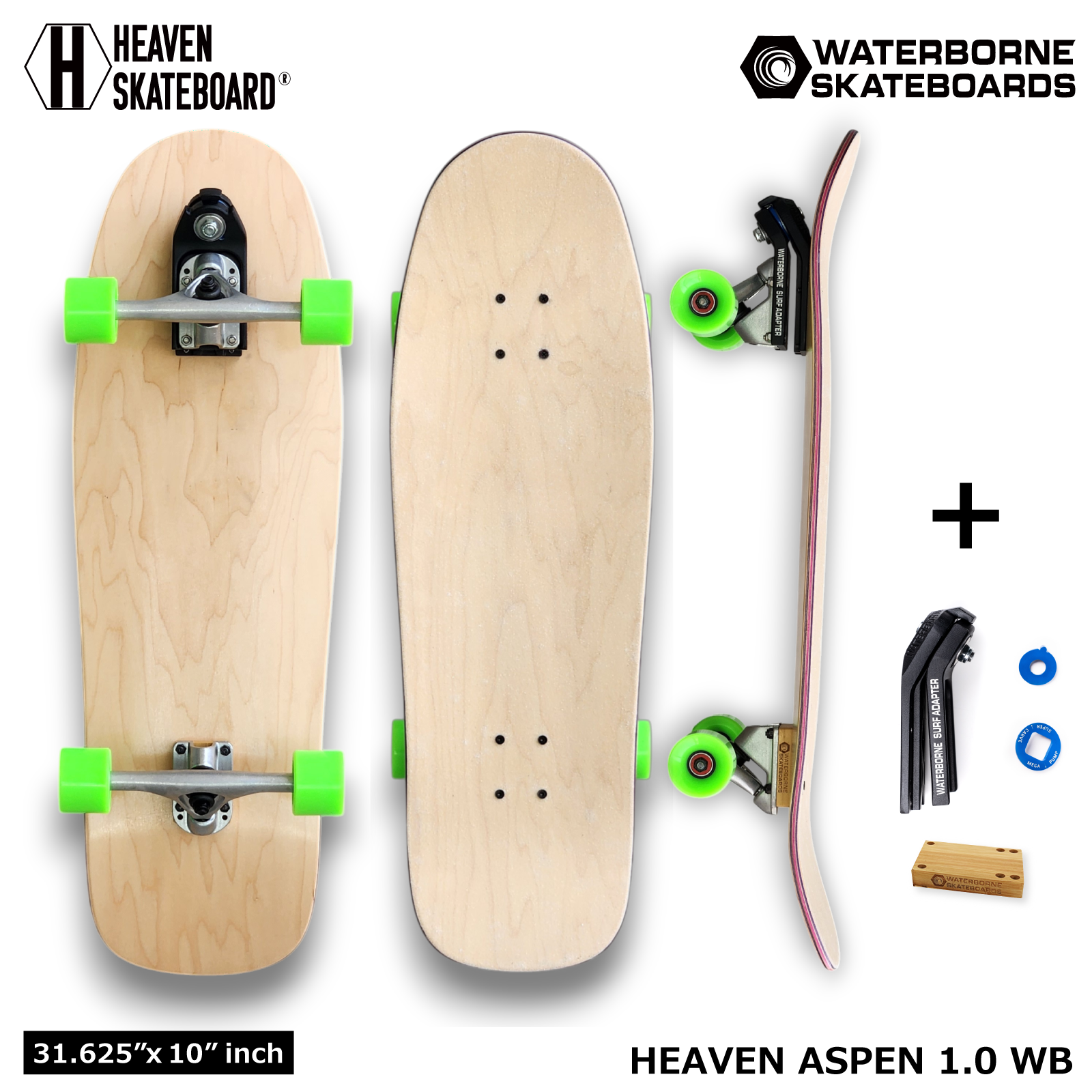 HEAVEN SKATEBOARD ASPEN 1.0 / 2.0