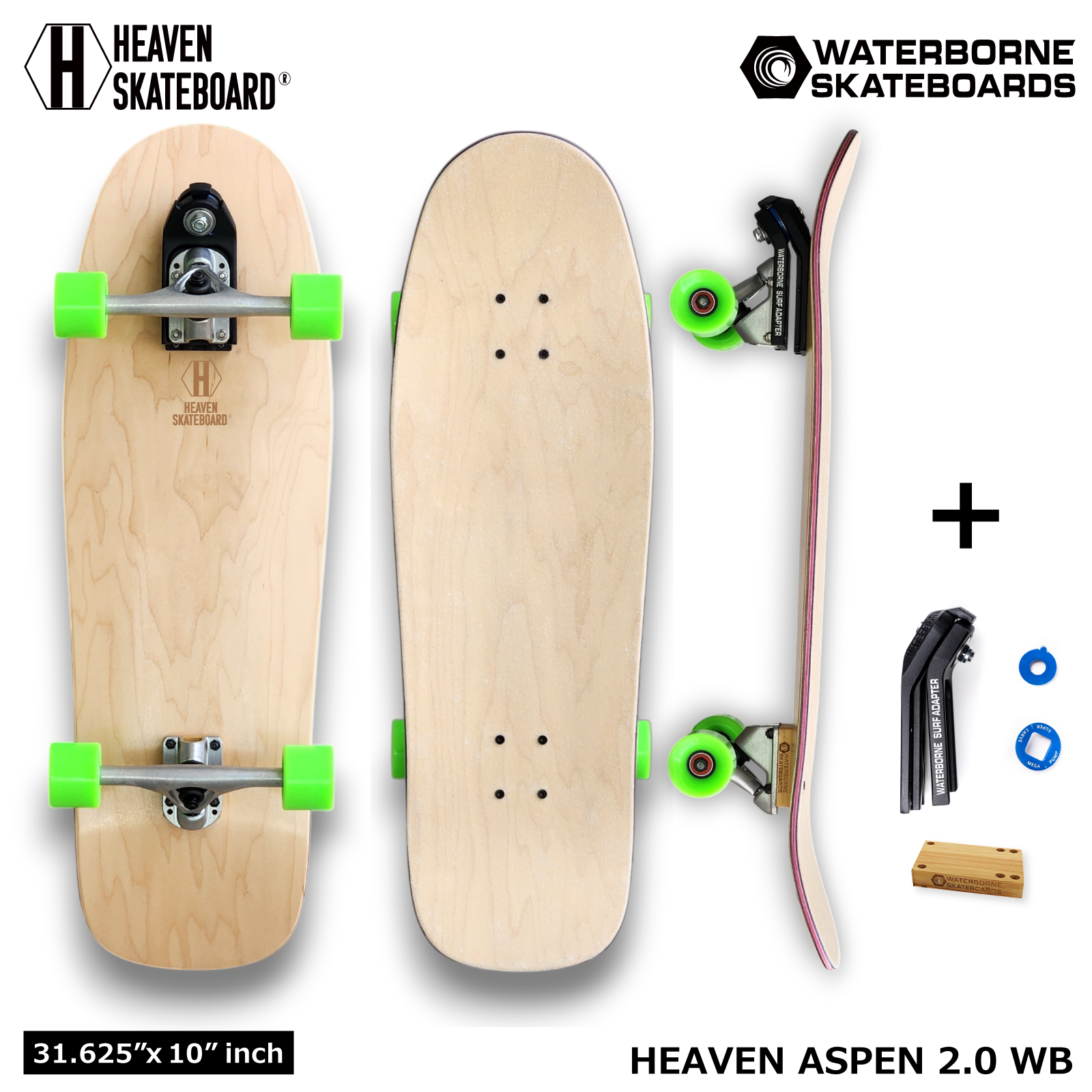 HEAVEN SKATEBOARD ASPEN 1.0 / 2.0